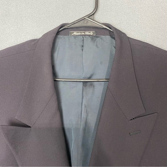 Giorgio Armani Le Collezioni blazer 46R Dark Blue Academia Professional Office - Picture 4 of 17